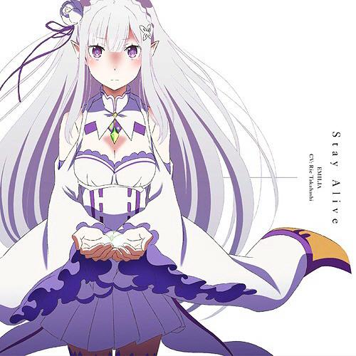 image of Stay Alive - Emilia (Rie Takahashi) [Re:Zero ED2]