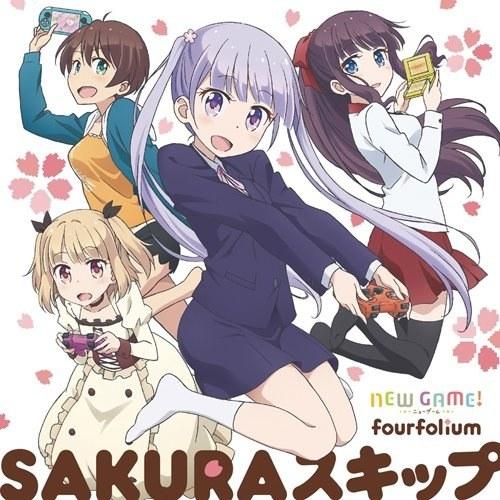 image of SAKURA Skip - fourfolium [NEW GAME! OP1]